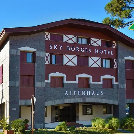Sky Borges Hotel Alpenhaus - Gramado-3